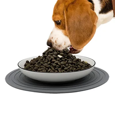 UAMLY Alfombrilla de comida para perros y gatos