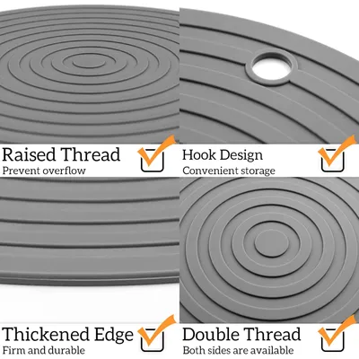 UAMLY Tapis de nourriture pour chiens et chats