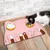 UAMLY Tapis pour bols de nourriture et d'eau pour chats(C)