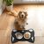 UAMLY Tapis d'alimentation pour animaux de compagnie, Chat noir