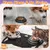 UAMLY Tapis d'alimentation pour animaux de compagnie, Chat noir