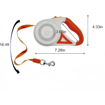 UAMLY Laisse rétractable pour animaux de compagnie