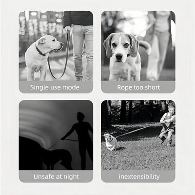 UAMLY Laisse rétractable pour animaux de compagnie