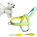 UAMLY Harnais pour Chien avec Laisse(Jaune)