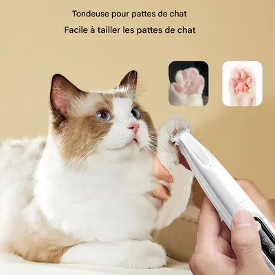 Pet Planet Chiens et Chats TondeuseSet Tondeuse Électrique