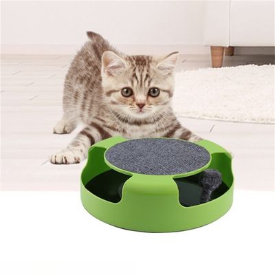 Pet Planet Disque rotatif de jeu pour chat