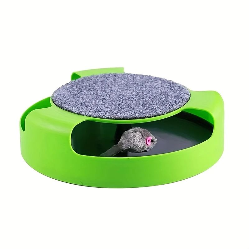 Pet Planet Disque rotatif de jeu pour chat