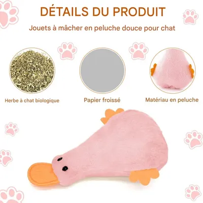 Pet Planet Chats 3 Pièces Jouet Menthe pour Chat