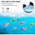 UAMLY Poisson robot, jouet interactif pour chats