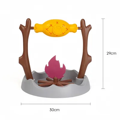 FurryFusion Jouet réaliste pour chat en forme de cuisse de poulet rôtie