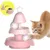 UAMLY Jouets pour chats à roulettes à 2 niveaux avec herbe à chat