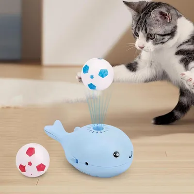 Petopia Jouet de suspension en forme de baleine pour chats