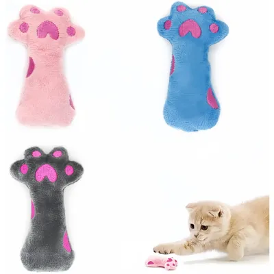 Pet Planet Chats 3 Pièces Jouet Menthe pour Chat