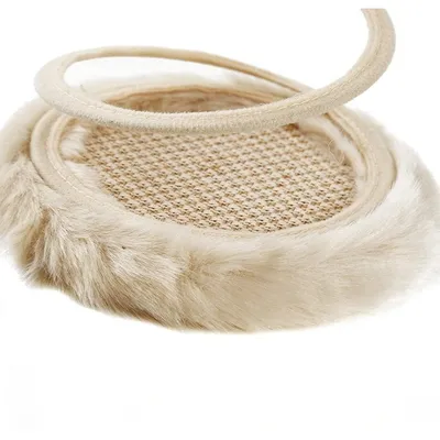 Pet Planet Chats Jouet Interactif en Peluche avec Spiral Spring