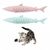 Pet Planet Chats Dental Jouet En Forme De Poisson Pour Chat