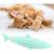 Pet Planet Chats Dental Jouet En Forme De Poisson Pour Chat