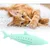Pet Planet Chats Dental Jouet En Forme De Poisson Pour Chat