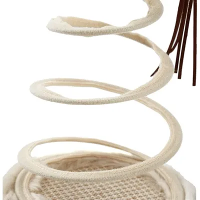 Pet Planet Chats Jouet Interactif en Peluche avec Spiral Spring
