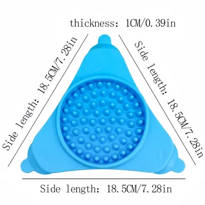 FurryFusion Tapis à lécher à ventouse pour chien