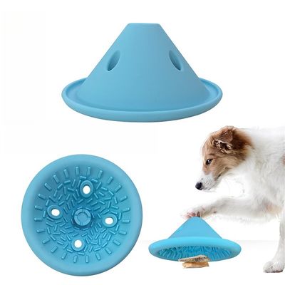 IntiMeg Tapis à Lécher bleu pour Chiens