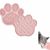 FurryFusion Tapis de mangeoire anti - glouton pour chien et chat