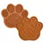 FurryFusion Tapis de mangeoire anti - glouton pour chien et chat