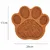 FurryFusion Tapis de mangeoire anti - glouton pour chien et chat