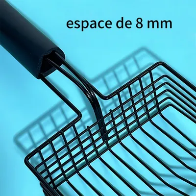 FurryFusion Pelle à litière pour chat en métal