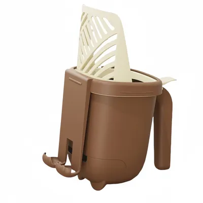 FurryFusion Pelle à litière pour chat avec seau de rangement