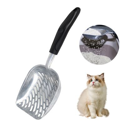 Pet Planet Pelle à litière en alliage d'aluminium pour chat