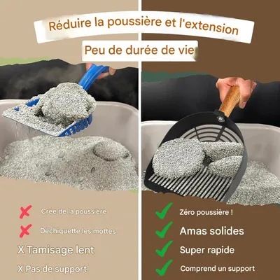 Petopia Pelle à Litière pour Chats