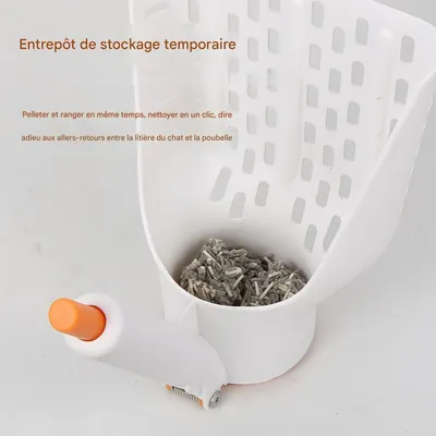 FurryFusion Pelle à litière pour chat