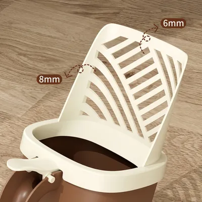 FurryFusion Pelle à litière pour chat avec seau de rangement