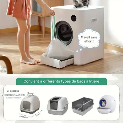 IntiMeg Serviette de bain en microfibre pour chien et chat