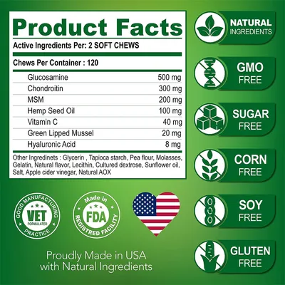 IntiMeg Supplément articulaire pour chien