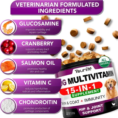 IntiMeg Complément multivitaminé pour chien