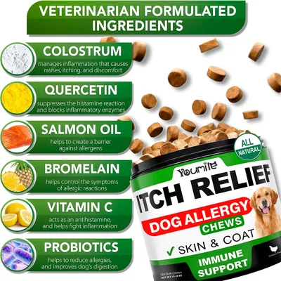 IntiMeg Comprimés contre les allergies pour chiens