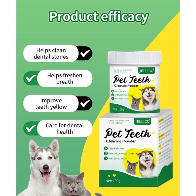 IntiMeg Poudre dentaire pour chiens et chats