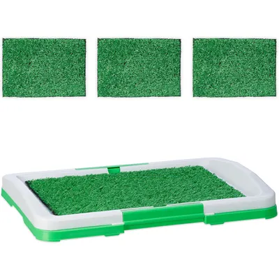 UAMLY Litière pour Chien, 3* Tapis de pelouse