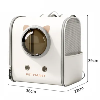 FurryFusion Sac à dos pour chat en capsule spatiale