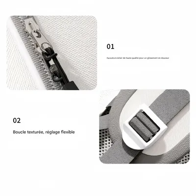 FurryFusion Sac à dos pour chat en capsule spatiale