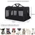 Petopia Sac de Transport pour Chat et Chien