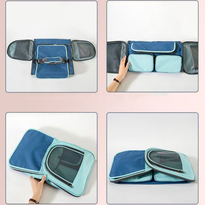 Petopia Sac de transport pour chat portable et pliable