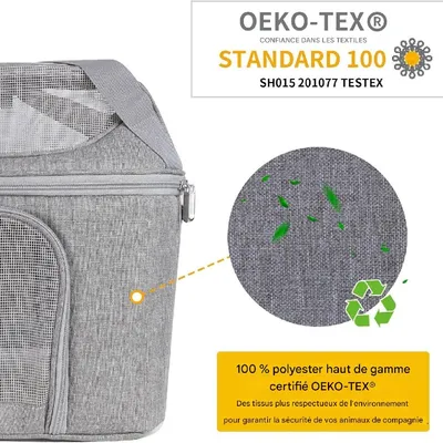 Petopia  Sac à dos pour animaux de compagnie