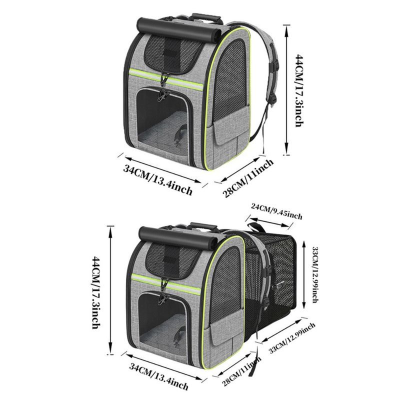 Petopia Sac à dos pour chat et petit chien