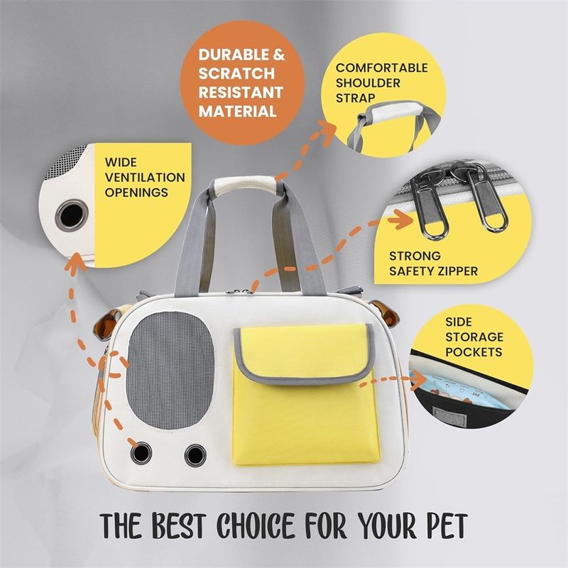IntiMeg Sac de Transport Pliable pour Chiens et Chats