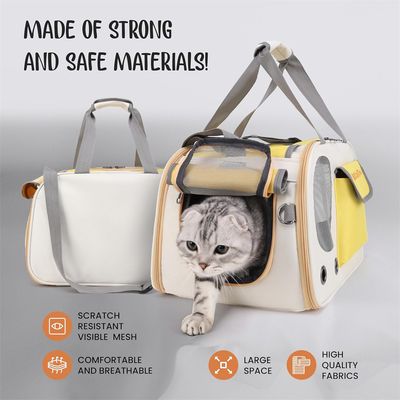 IntiMeg Bolsa transportadora plegable para perros y gatos
