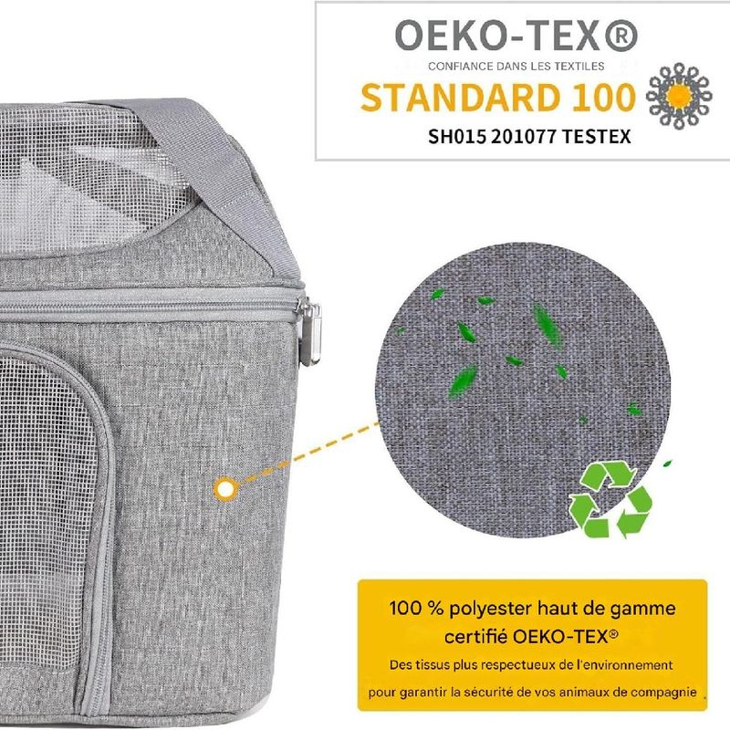 Petopia  Sac à dos pour animaux de compagnie