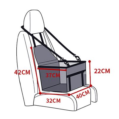 UAMLY Siège auto pour chien
