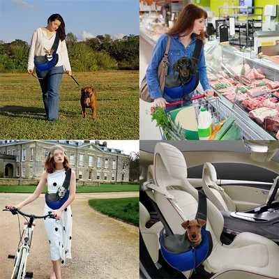 Pet Planet Sac à bandoulière pour chien et chat